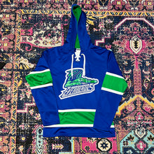 Load image into Gallery viewer, Florida Everblades Athletic Knit Logo ECHL Hockey Pullover Jersey Hoodie Size Medium
