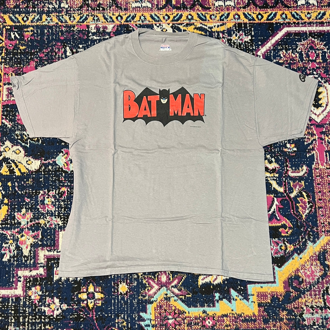 2000 Batman Movie Comic Promo Gray Tee Shirt Xl Graphitti Ds New Y2k Vtg