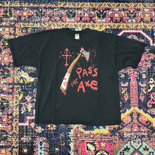 Load image into Gallery viewer, DARK LOTUS PASS THE AXE SHIRT SIZE 3XL
