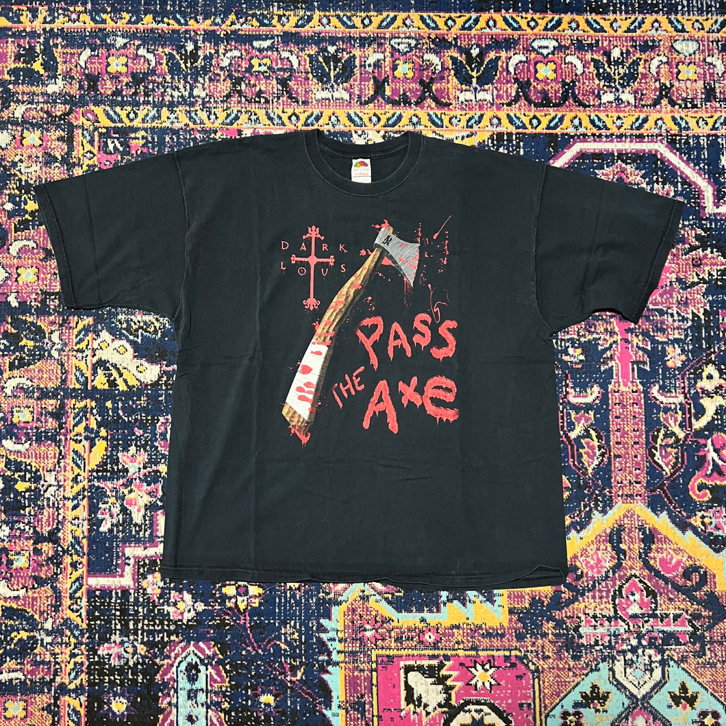 DARK LOTUS PASS THE AXE SHIRT SIZE 3XL