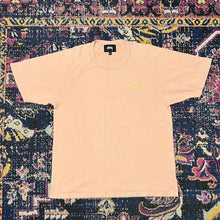 Load image into Gallery viewer, Stussy Embroidered Logo Skateboarding Surf T-Shirt Womens Small
