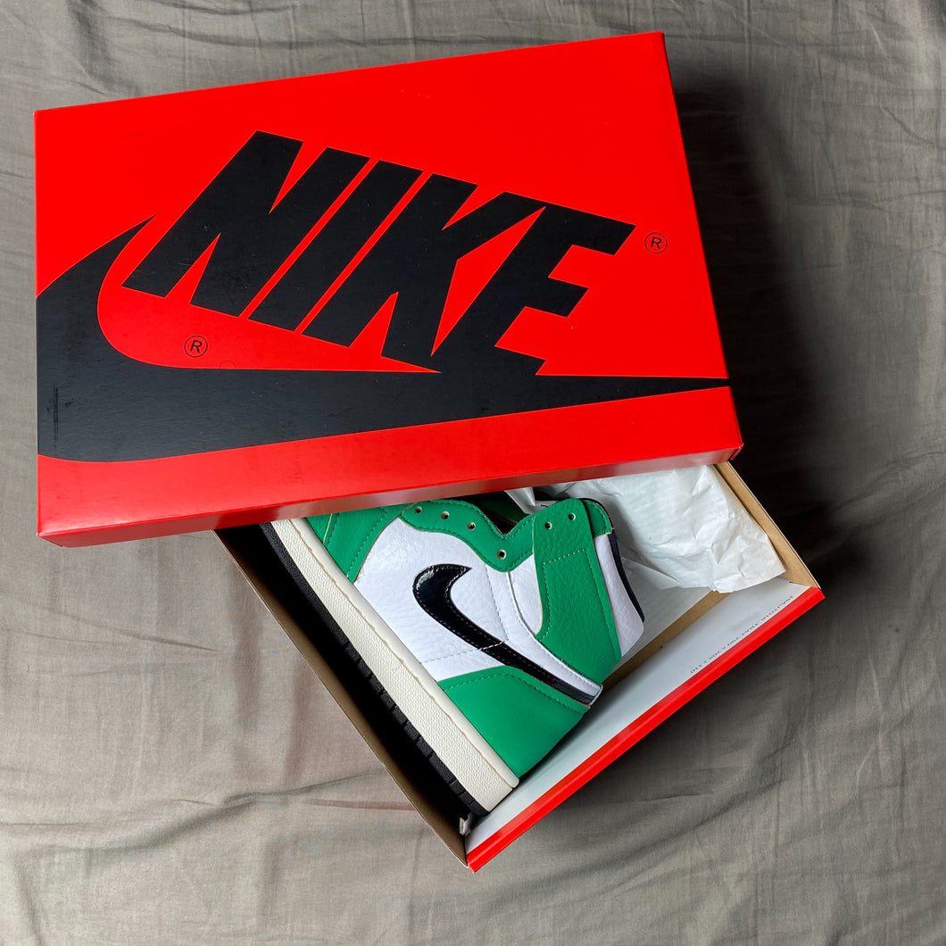 Jordan 1 Lucky Green DS (SIZE 4.5)